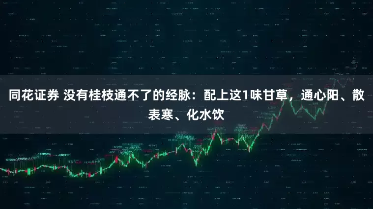 同花证券 没有桂枝通不了的经脉：配上这1味甘草，通心阳、散表寒、化水饮